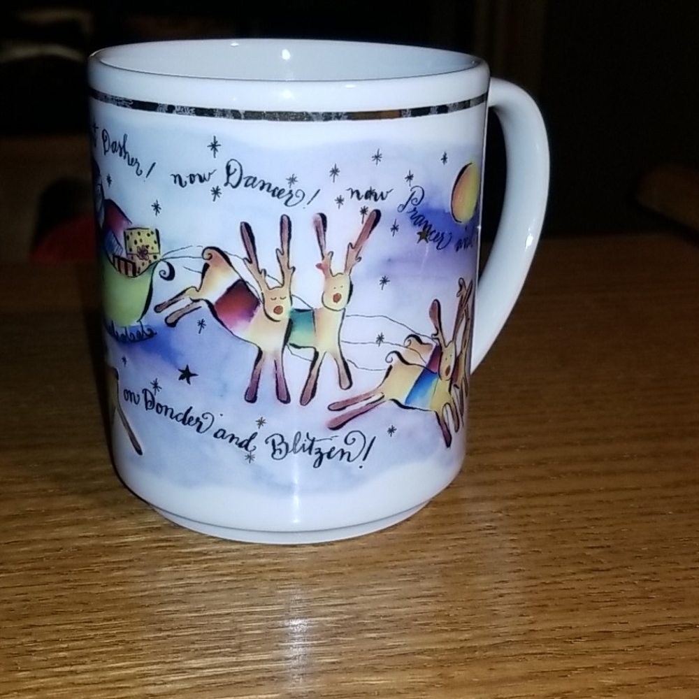 Rosanna NIGHT BEFORE CHRISTMAS 12oz MUG - ITALY